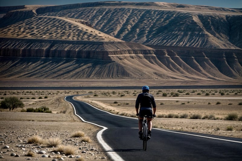 Countryside cycling adventure